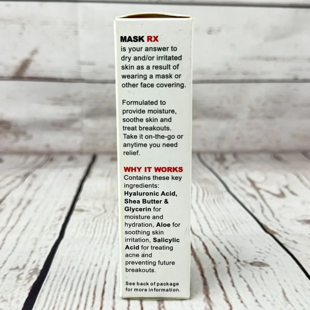 RemeVerse Mask RX - Treats & Prevents Maskne, Acne Prone Skin, Aloe Vera Scent